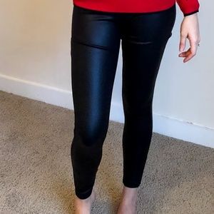 Faux Leather Leggings